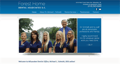 Desktop Screenshot of milwaukeedentistoffice.com