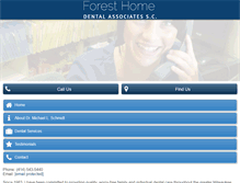 Tablet Screenshot of milwaukeedentistoffice.com